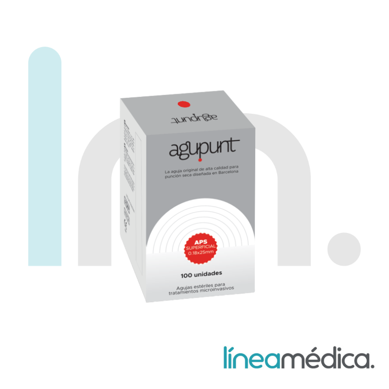 AGUJA PUNCION SECA AGUPUNT APS FASCIA/SUPERFICIAL CON TUBO C/100