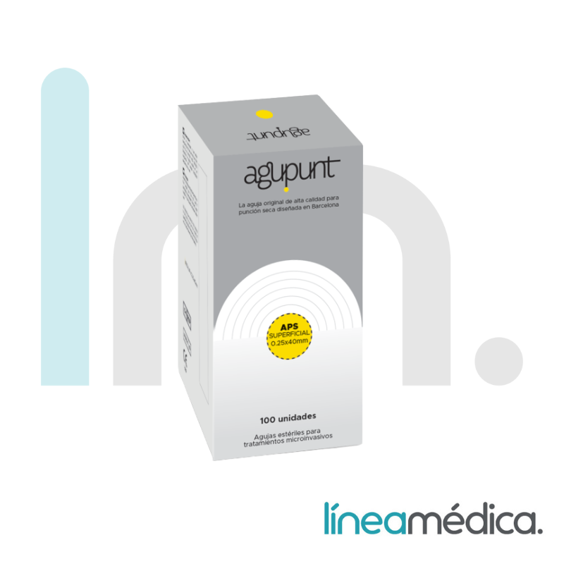 AGUJA PUNCION SECA AGUPUNT APS FASCIA/SUPERFICIAL CON TUBO C/100