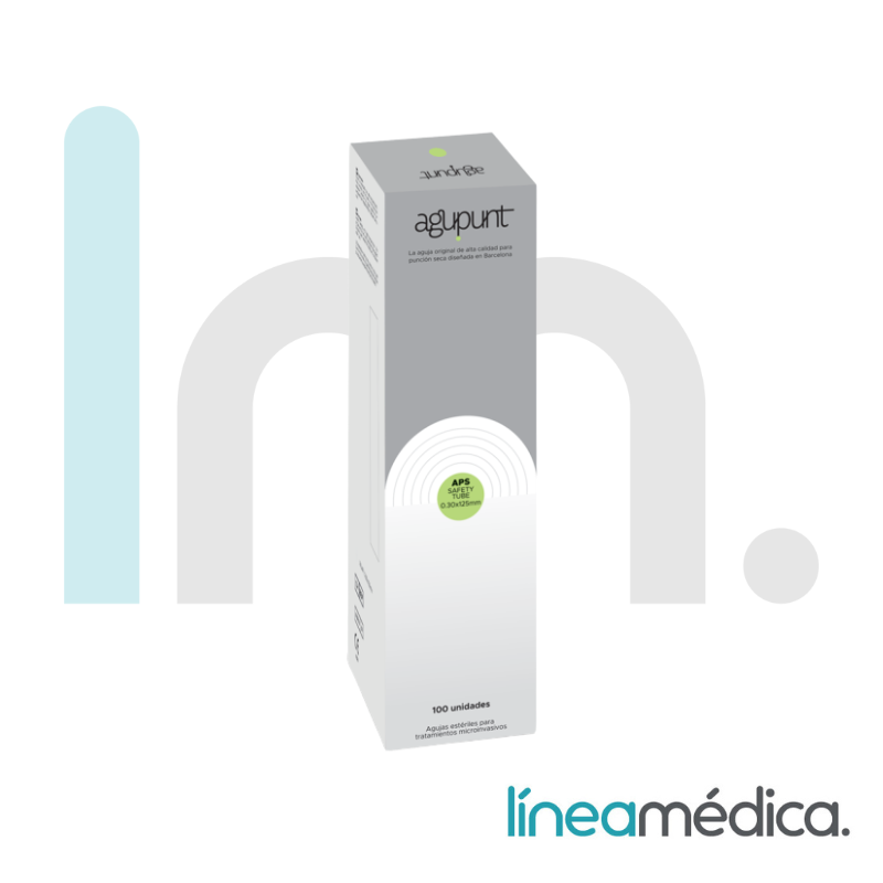 AGUJA PUNCION SECA AGUPUNT APS FASCIA/SUPERFICIAL CON TUBO C/100