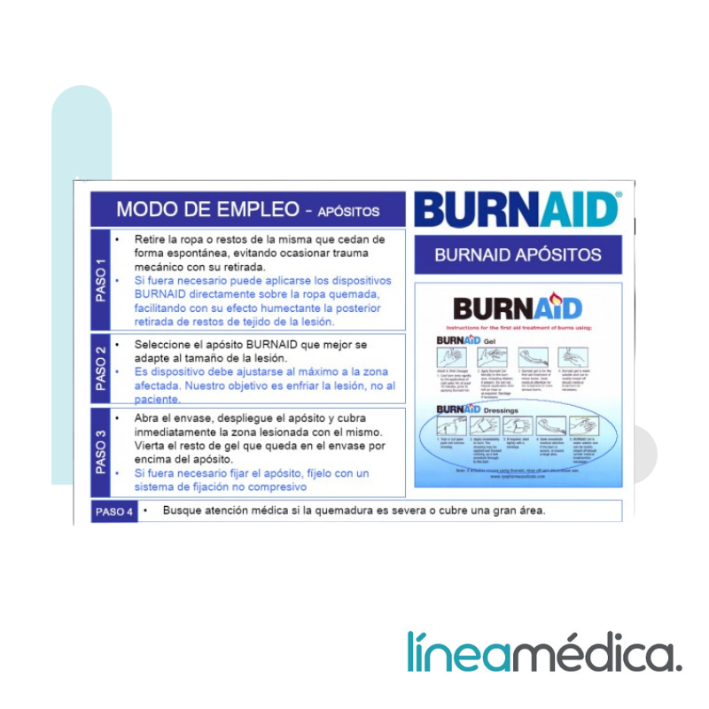 APOSITO QUEMADURAS BURN AID 20X20
