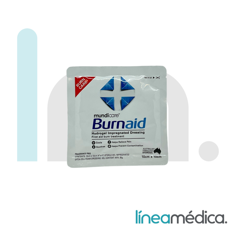 APOSITO QUEMADURAS BURNCARE 10X10