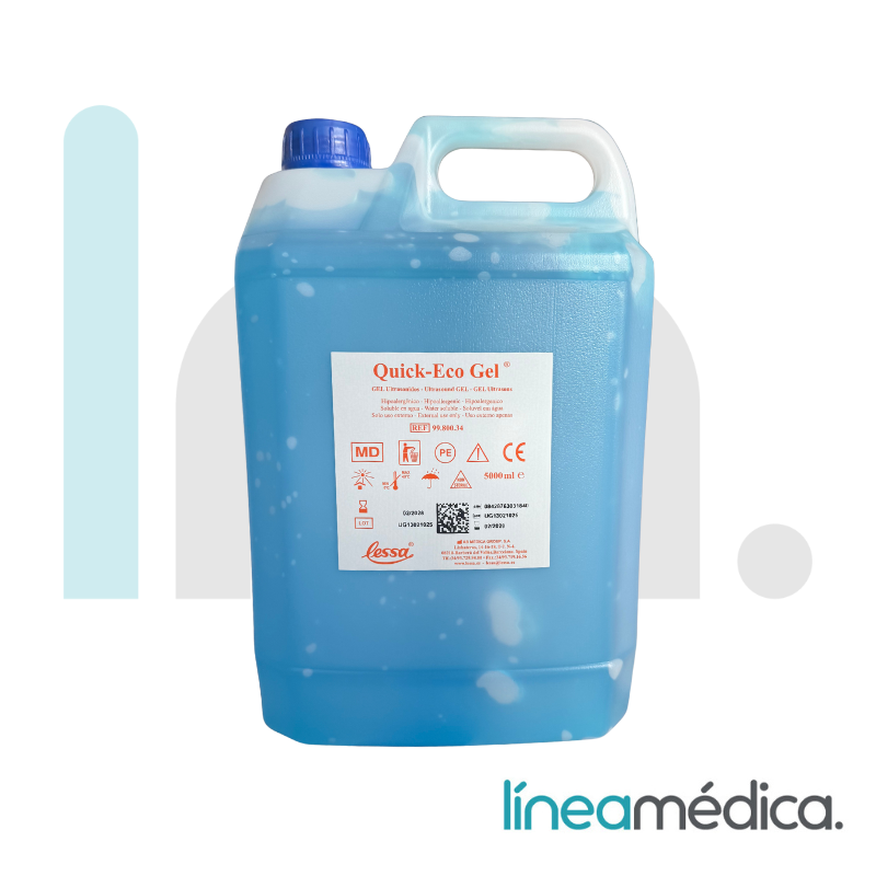 GEL ECOGRAFIA 5L. AZUL RIGIDO (ud)