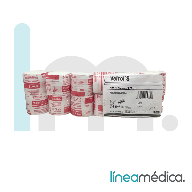 SOFFBAN S&quot; 5X2,7&quot; (VELROL) BOLSA/12 UDS