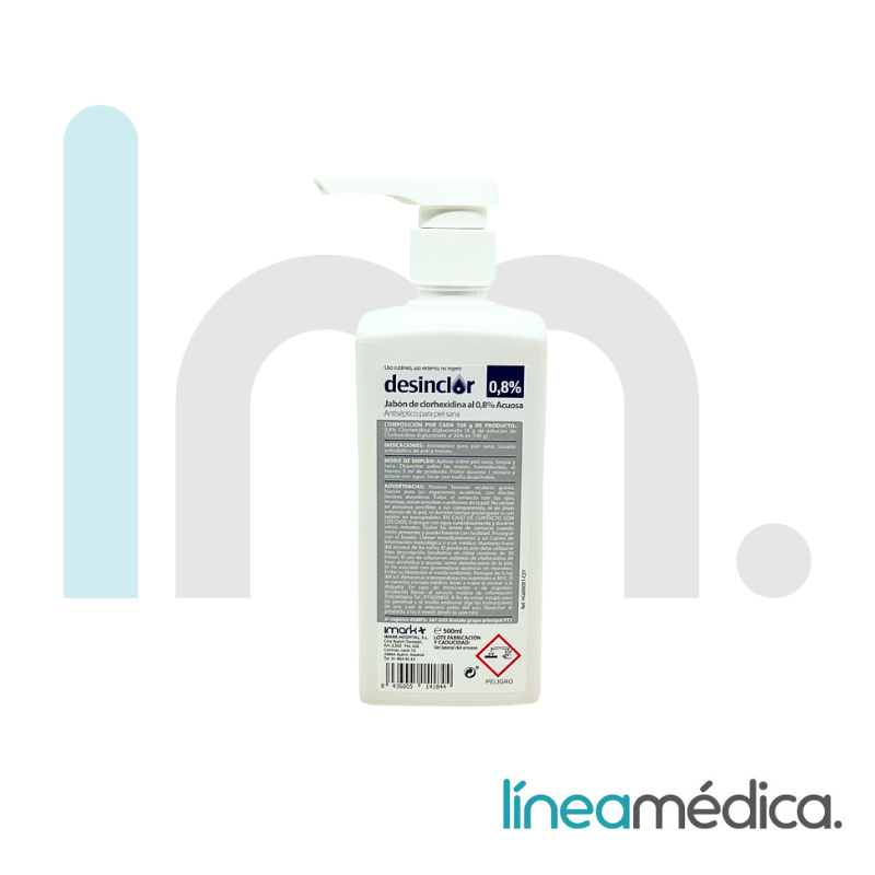 DESINCLOR JABON  0.8% 500 CC