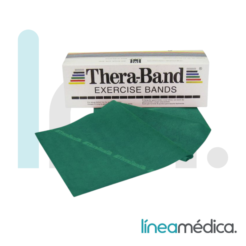 THERABAND VERDE 15CMX5,4M (fuerte)