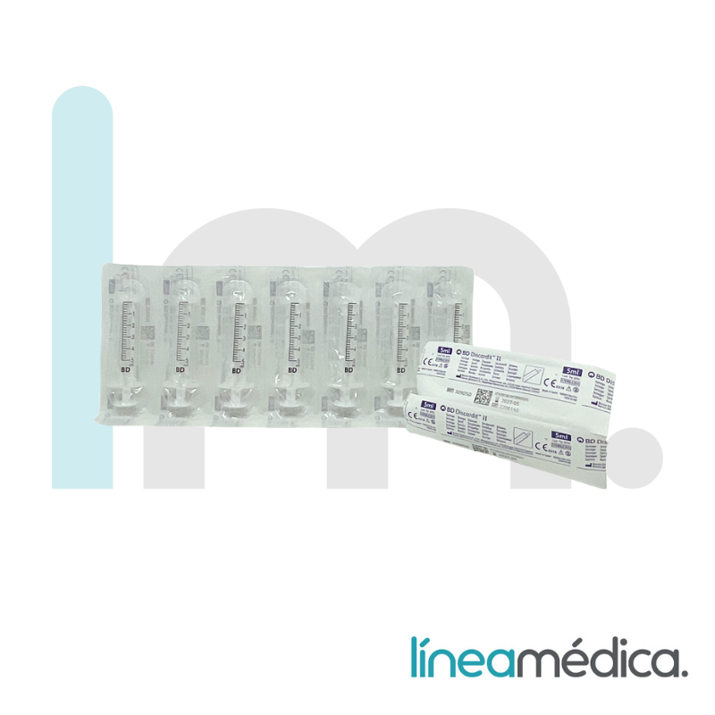 JERINGA 2 PIEZAS 5 CC C/100 UD