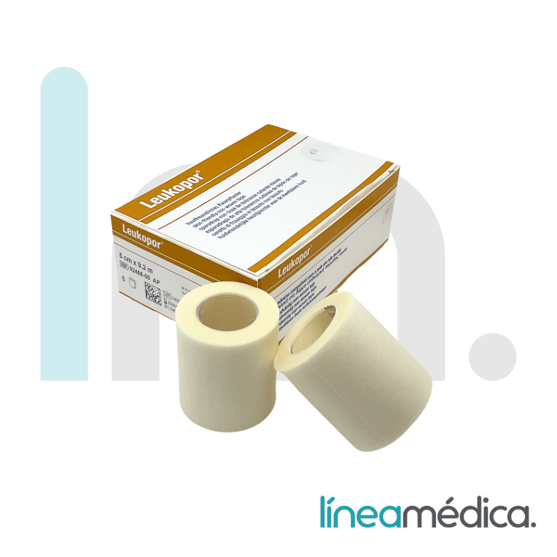 ESPARADRAPO LEUKOPOR 9,2X5 C/6 UDS