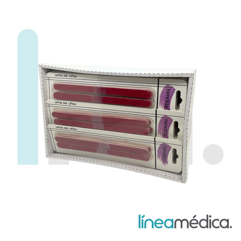 LIMA CARTON UÑAS DESECHABLE B/12