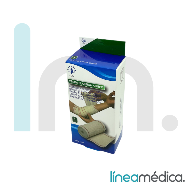 VENDA CREPE ELASTIC 10X4 UNITARIA KLM (5202)