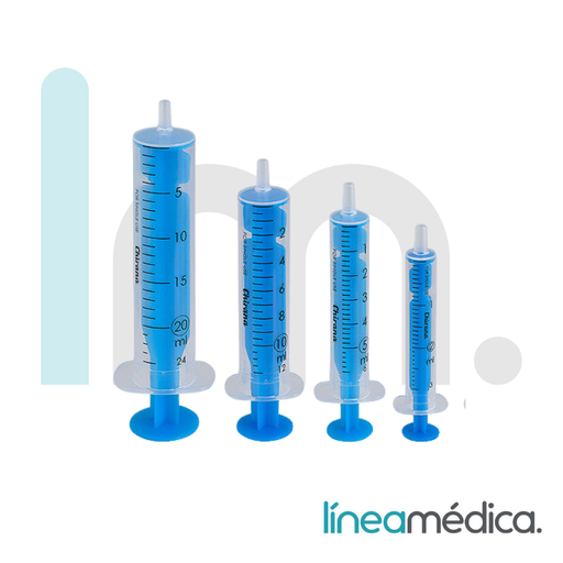 [CH002L] JERINGA 2 CUERPOS LM CHIRANA LUER (2 ML CAJA 100 UNIDADES)