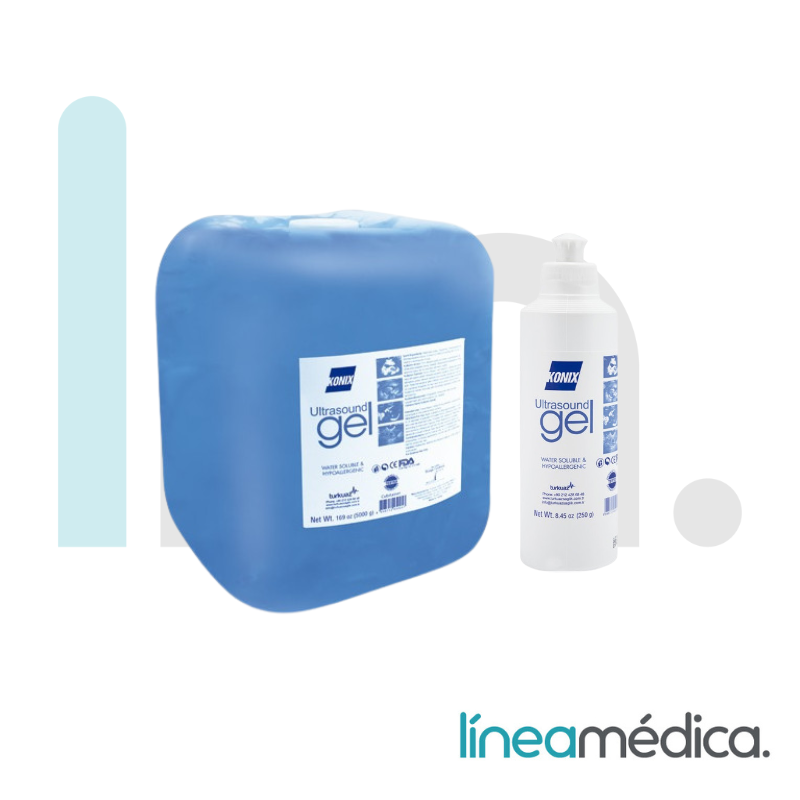 GEL ECOGRAFIA 5L. AZUL KONIX C/2