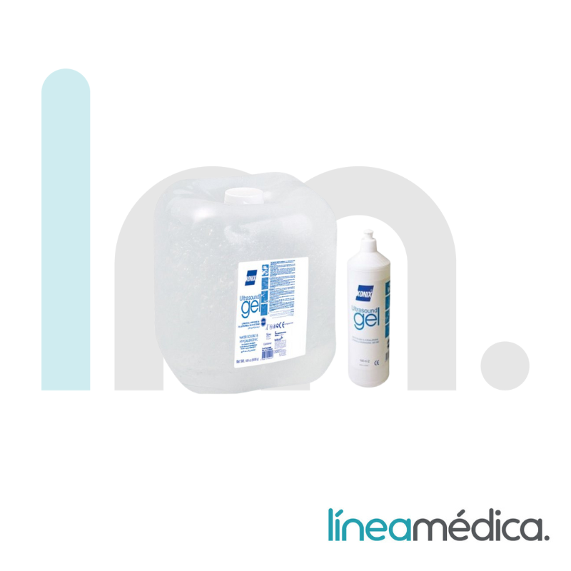 GEL ECOGRAFIA 5L. TRANSPARENTE  KONIX C/2