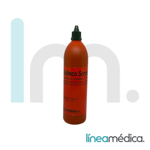 [300020] POVIDONA JABON BOTE ROJO 500 ML