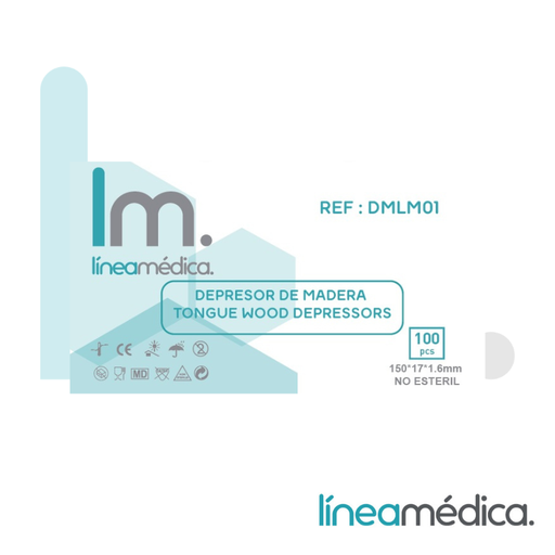 [DMLM01] DEPRESORES DE MADERA C/100 LMEDICA