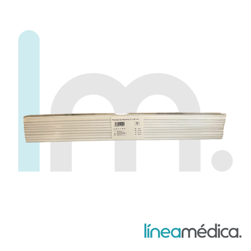 [700007] FERULA ALUMINIO Y LATEX 50X2 C/ 10 UDS