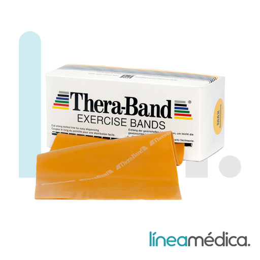 [3000026] THERABAND TOSTADO 15CMX5,4M( olimpico ,fuerte plus ++)