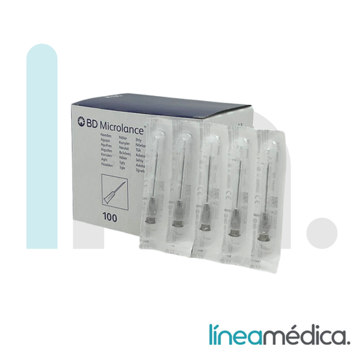 [1122125] AGUJA  22G 30X7 C/100 NEGRA