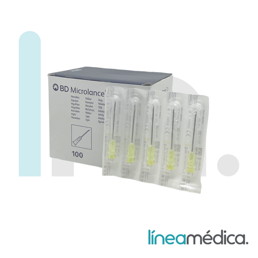 [301300] AGUJA 0,9X40 20G  C/100 (amarilla)