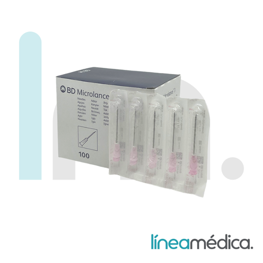 [LM303262] AGUJA 1,2X40 18G ROSA C/100 UDS (303262)