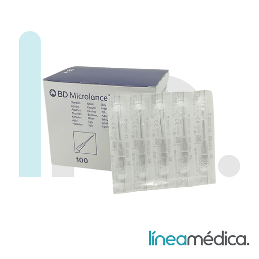 [302200] AGUJA 27G 0,4X19 C/100 GRIS