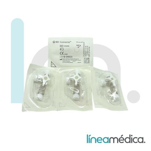 [394600] LLAVE DE TRES VIAS C/100 UDS