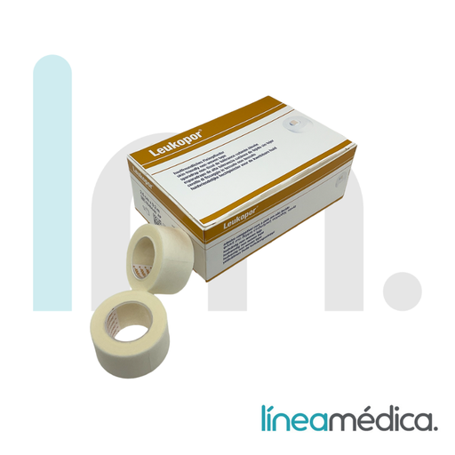 [02454-00000-08] ESPARADRAPO LEUKOPOR 9,2X2,5 C/12 UDS PAPEL