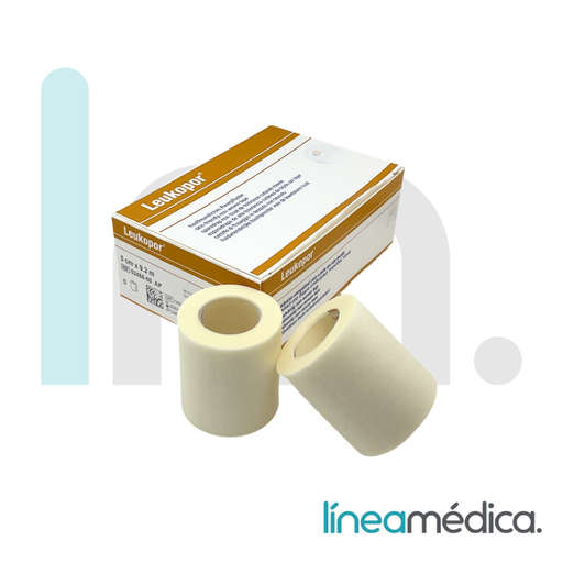 [02455-0000-08] ESPARADRAPO LEUKOPOR 9,2X5 C/6 UDS