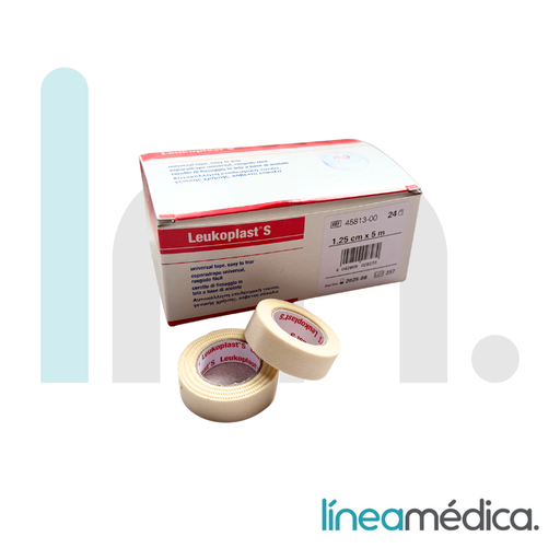 [5010004] ESPARADRAPO LEUKOPLAST S 5X1,25 BLANCO C/24