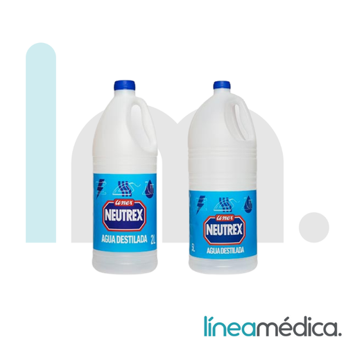 [80000806] AGUA DESTILADA UNEX CAJA 3 GARRAFAS 5L