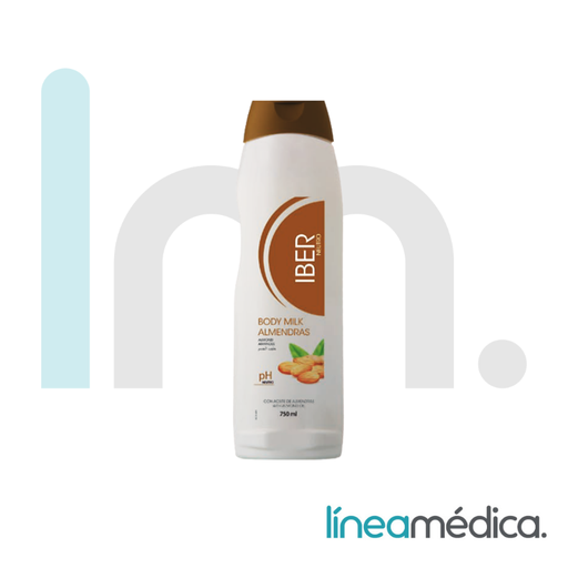 [17409035] BODY MILK ALMENDRAS IBER 750 ML C/12 UDS