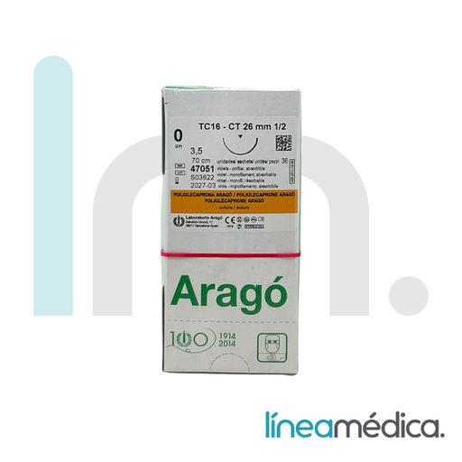 [47051] POLIGRECAPRONA 0 TC-16 ARAGO C/ 36 UDS