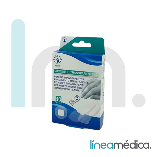 [90000011] APOSITOS TRANSPARENTES 30 UNID KLM ( TIRITAS TRASNPARENTES) 5066