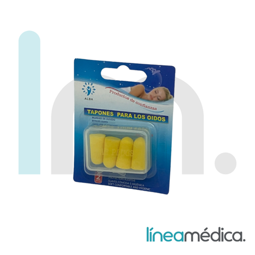 TAPONES PARA OIDOS PACK 4 UD (5240)