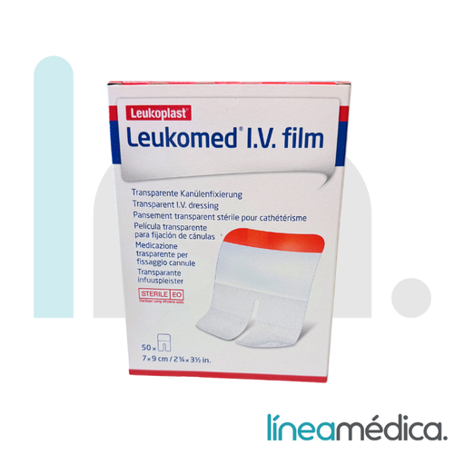 LEUKOMED IV FILM 50 UDS APOSITO VIAS