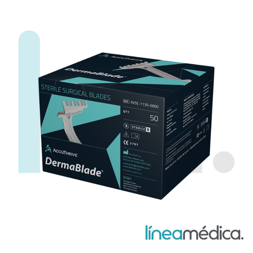 DERMABLADE ESTERIL C/50 UD