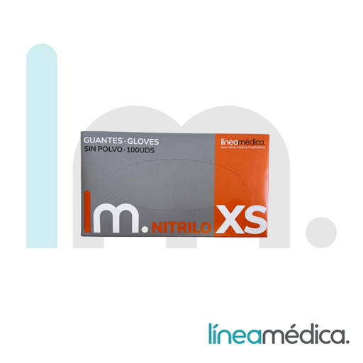 GUANTE NITRILO LMEDICA C/100