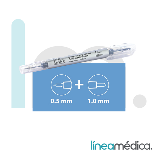 [TD01] ROTULADOR QUIRURGICO DOBLE PUNTA ESTERIL C/100 UDS