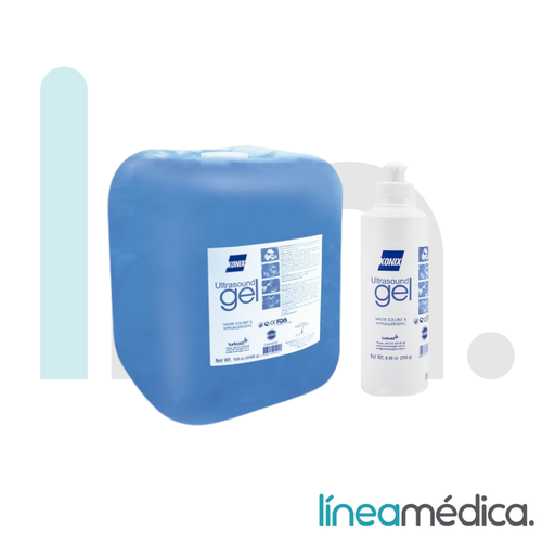 [101.0012/2] GEL ECOGRAFIA 5L. AZUL KONIX C/2
