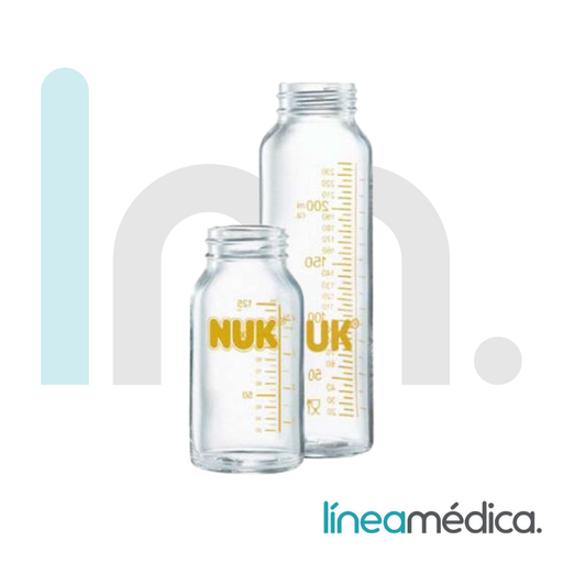 [10.202.004] BIBERON NUK CRISTAL REUTILIZABLE 230cc C/ 12 UD