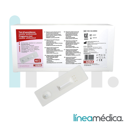 TEST DE EMBARAZO C/ 40 CASETES GM